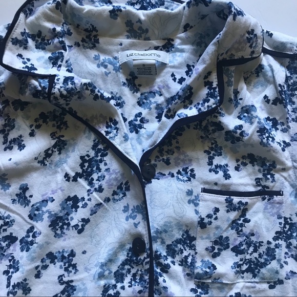 Liz Claiborne Floral PJ Set - Picture 3 of 7